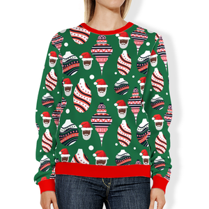 Open image in slideshow, Ugly Christmas Sweatshirts - DC
