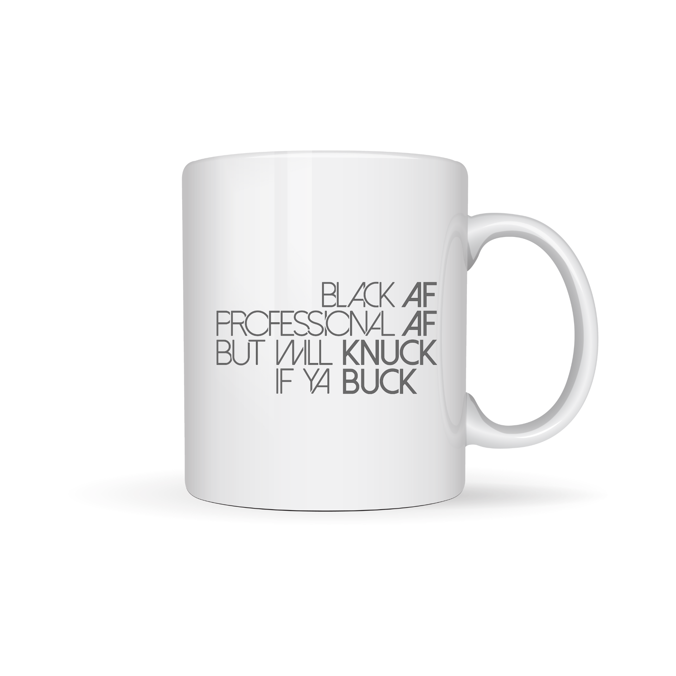 Black AF Mug