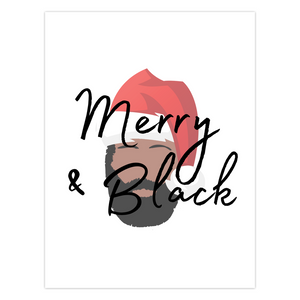 Open image in slideshow, Merry &amp; Black Greeting Cards
